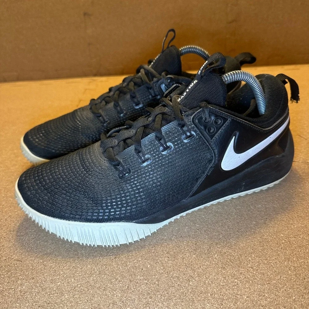 Nike Air Zoom Hyperace 2 Womens 10 Volleyball Shoes Black White AA0286-001